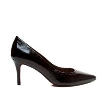 Scarpin Couro Preto Salto Médio Cecconello 2399001-40 Scarpin Couro Preto Salto Médio Cecconello 2399001-40
