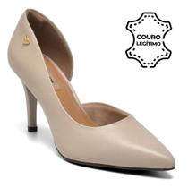 Scarpin de Couro e Feminino Via Marte 348-001-01 Scarpin de Couro e Feminino Via Marte 348-001-01