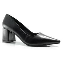 Scarpin de Salto Bloco Feminino Cazzualen 492.7043 Scarpin de Salto Bloco Feminino Cazzualen 492.7043
