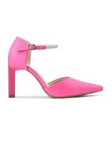 Scarpin Feminino Bebecê com Salto Fino e Detalhe em Strass