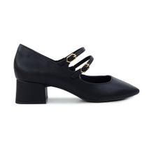 Scarpin Feminino Bebecê Salto Baixo Preto - T4618