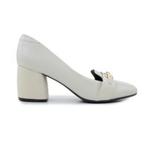 Scarpin Feminino Beira Rio Branco Off - 4304 Scarpin Feminino Beira Rio Branco Off - 4304