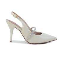 Scarpin Feminino Beira Rio Branco Off White - 41221