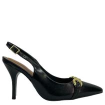 Scarpin Feminino Beira Rio Salto Alto Elegante 41221401 Scarpin Feminino Beira Rio Salto Alto Elegante 41221401