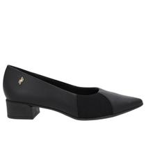 Scarpin Feminino Bico Fino Salto Baixo Usaflex AN29001 Scarpin Feminino Bico Fino Salto Baixo Usaflex AN29001