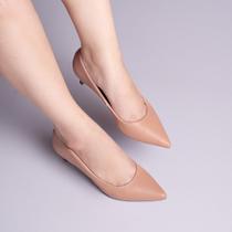 Scarpin Feminino Bico Fino Salto Médio 4,5cm Elegante Confortável Social Clássico Trabalho Festa Gos Scarpin Feminino Bico Fino Salto Médio 4,5cm Elegante Confortável Social Clássico Trabalho Festa Gos