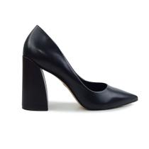 Scarpin Feminino Carrano Couro Preto - 720001