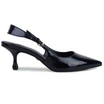 Scarpin Feminino Carrano Salto Fino Verniz Preto - 798001