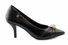 Scarpin Feminino Com Salto Fino Santinelli 1676-012-261 Scarpin Feminino Com Salto Fino Santinelli 1676-012-261