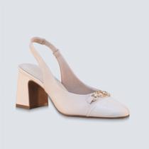 Scarpin Feminino Corrente Frontal Comfort