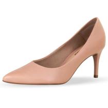 Scarpin Feminino Couro com Salto Elegante Conforto Bottero