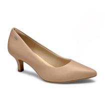 Scarpin feminino dakota couro legitimo salto fino 5 casual