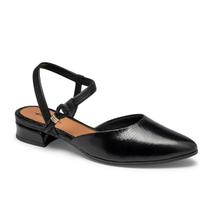 Scarpin feminino mississipi salto bloco bico fino conforto