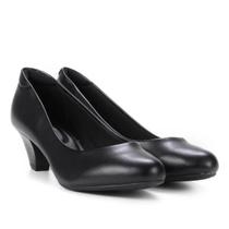 Scarpin Feminino Modare 7005.600 Salto Grosso