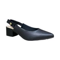 Scarpin feminino modare bico fino ultraconforto salto baixo