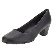 Scarpin Feminino Piccadilly Salto Baixo Preto 110072