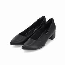 Scarpin Feminino Piccadilly Salto Baixo Preto 739015