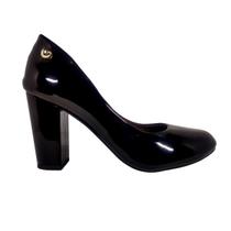 Scarpin Feminino Preto Verniz Salto Alto Scarpin Feminino Preto Verniz Salto Alto