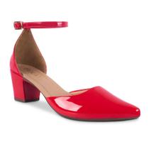 Scarpin Feminino Salomé com Pulseira e Salto Grosso - Perfeito para Todas as Ocasiões
