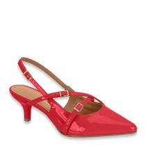 Scarpin Feminino Salto Alto De Amarrar Vizzano 1185.1124