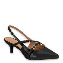 Scarpin Feminino Salto Alto De Amarrar Vizzano 1185.1124