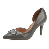 Scarpin Feminino Salto Alto Fino Social Clássico Vizzano