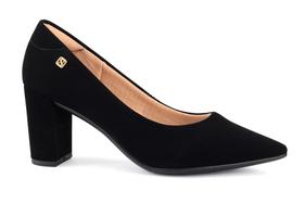 Scarpin feminino salto bloco alto santinelli - 1544001