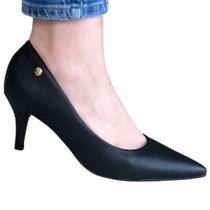 Scarpin Feminino Salto Médio Bico Fino 1185.702 - Vizzano