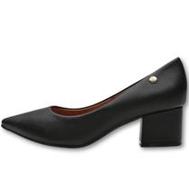 Scarpin Feminino Salto Médio Vizzano Pelica Confortável Bloco