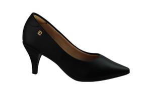 Scarpin Feminino Santinelli 1278-001-232 Salto Médio