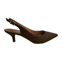 Scarpin Feminino Scarpin Slingback Salto Baixo Vizzano Scarpin Feminino Scarpin Slingback Salto Baixo Vizzano