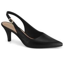 Scarpin Feminino Slingback Preto Ramarim 2292102-0011