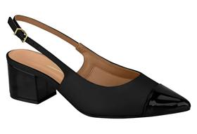 Scarpin Feminino Slingback Salto Bloco Vizzano 1220.337.14174
