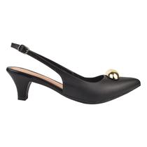 Scarpin Feminino Social Confortável Moda Estiloso Bico Fino Saltinho