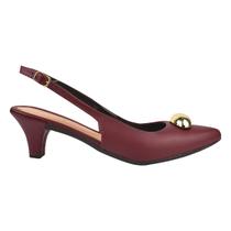 Scarpin Feminino Social Confortável Moda Estiloso Bico Fino Saltinho