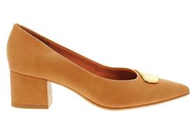 Scarpin Feminino Vizzano Bico Fino Salto Bloco 1220.377