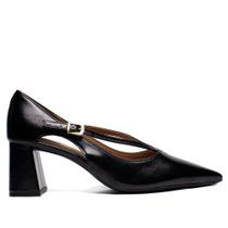 Scarpin Feminino Vizzano Napa Imperiale Com Fivela Preto Scarpin Feminino Vizzano Napa Imperiale Com Fivela Preto