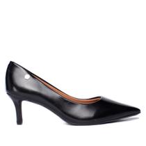 Scarpin Feminino Vizzano Napa Salto Fino Preto