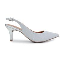 Scarpin Feminino Vizzano Prata - 11857