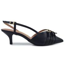 Scarpin Feminino Vizzano Salto Preto - 1122 Scarpin Feminino Vizzano Salto Preto - 1122