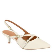 Scarpin Feminino Vizzano Slingback Salto Baixo Fino 1122.885