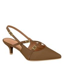Scarpin Feminino Vizzano Slingback Salto Baixo Fino 1122.885
