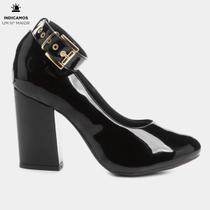 Scarpin Griffe Com Pulseira Salto Alto Feminina