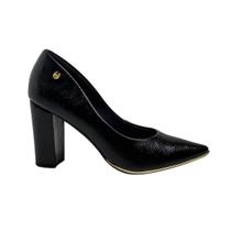 Scarpin Invoice Feminino 214001 Preto Scarpin Invoice Feminino 214001 Preto