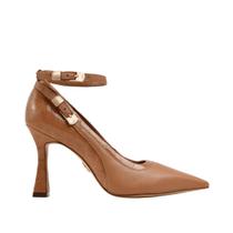 Scarpin Jorge Bischoff Feminino Salto Alto Caramelo Couro Scarpin Jorge Bischoff Feminino Salto Alto Caramelo Couro