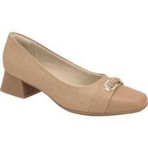 Scarpin Juta Salto Bloco Joanete Conforto 160077 Piccadilly Scarpin Juta Salto Bloco Joanete Conforto 160077 Piccadilly
