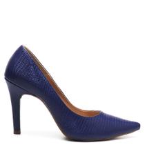 Scarpin Laura Lezard Navy Scarpin Laura Lezard Navy