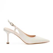 Scarpin Lilly Off White Werner