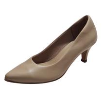 Scarpin Médio Fino Couro Skin Scarpin Médio Fino Couro Skin