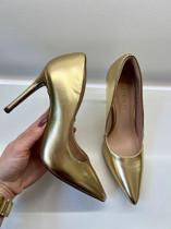 Scarpin Metalizado Ouro Scarpin Metalizado Ouro